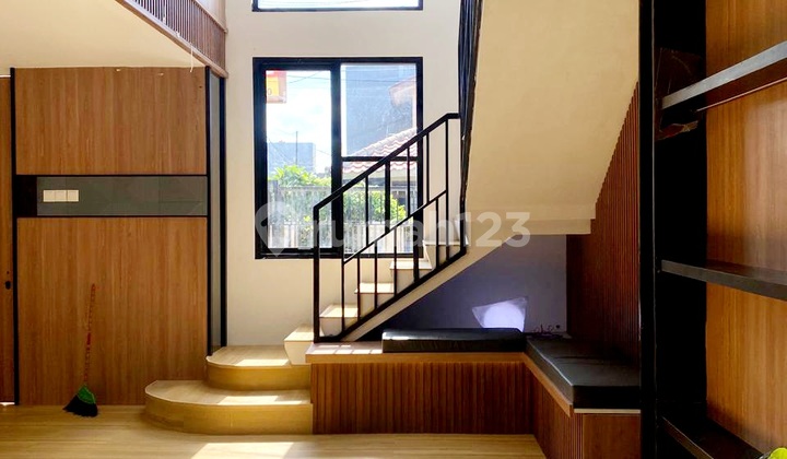 Rumah Citra 1, 6x15 Dekat Taman Surya, Kalideres, Murah, Minimalis Modern, Charger Ev, Semi Furnish