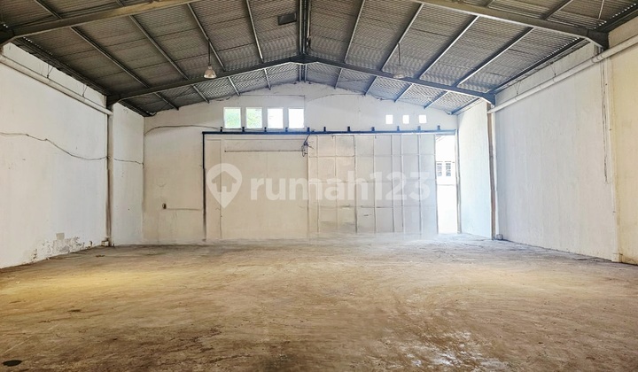 Airport Gudang Mas Warehouse, Cheap, 450 M2, Spacious, Good, High Ceiling, 40 Ft Container, Ready to Use