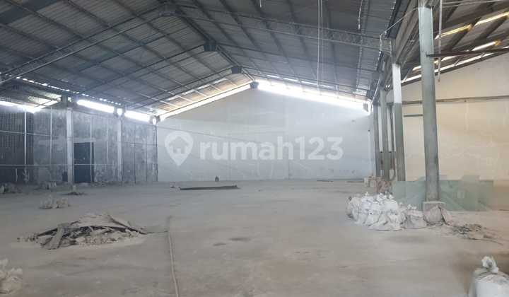 Dijual Gudang Daan Mogot 3000m2 Harga Di Bawah Njop