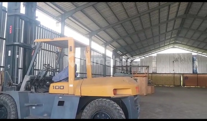 Disewakan Gudang Tanggerang LT 7200M2 Akses Kontainer Parkir Luas