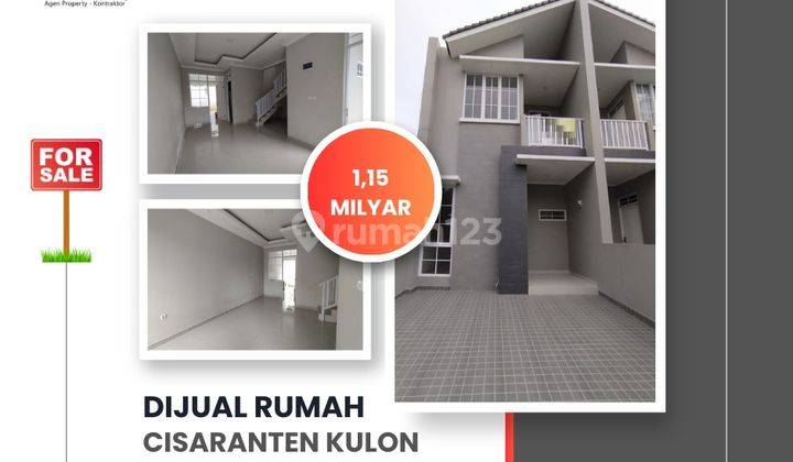 Rumah Dijual Di Cisaranten Arcamanik Rumah Baru Lokasi Strategis Siap Huni 1