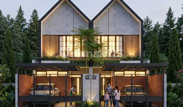 Dijual Rumah Baru Tropis Modern Scandinavian di Antapani 2