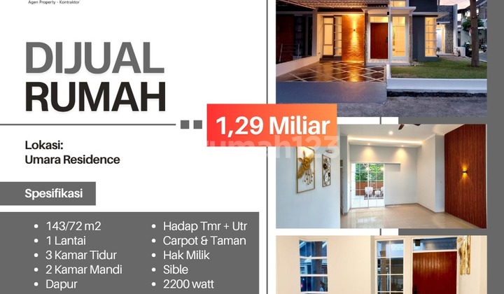 Rumah Di Margahayu Soekarno Hatta Siap Huni Semi Furnished 1