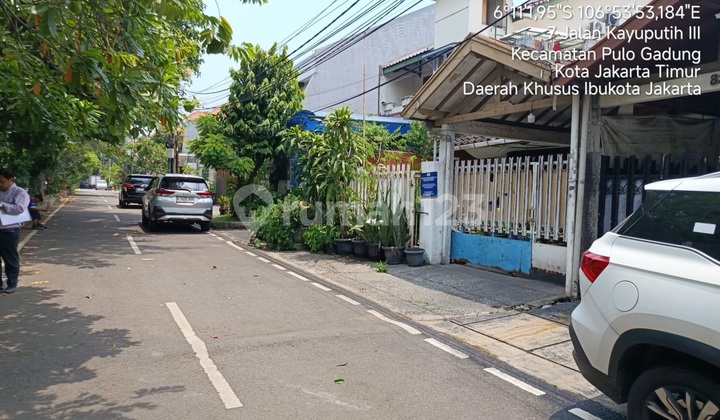 Rumah Strategis Dekat MRT Baru.jalan Kayu Putih Tengah Blok Iii, Kelurahan Pulo Gadung, Kecamatan Pulo Gadung, Kota Jakarta Timur