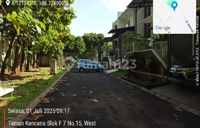 Rumah 3 Lantai Modern. Di Perumahan Taman Kencana Blok F, Tegal Alur, Kalideres, Kota Jakarta Barat, Dki Jakarta, Indonesia, 11820, Taman Kencana 2
