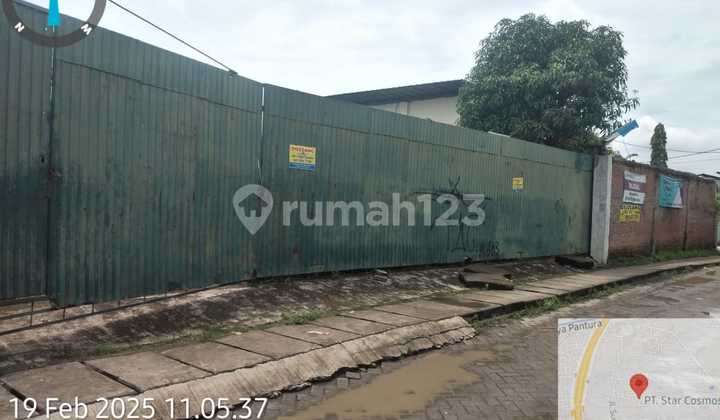 Cocok Buat Gudang Atau Workshop. Jalan Melati Raya I, Kel. Tanah Tinggi, Kec. Tangerang, Kota Tangerang, Prop. Banten