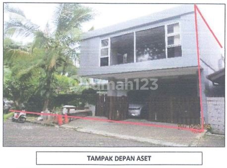 Rumah Hoek Luas Asri. di Perumahan Villa Cinere Mas, Jl. Uranus Iii, Pisangan, Ciputat Timur, Kota Tangerang Selatan, Banten, Indonesia, 15419, Cinere 2