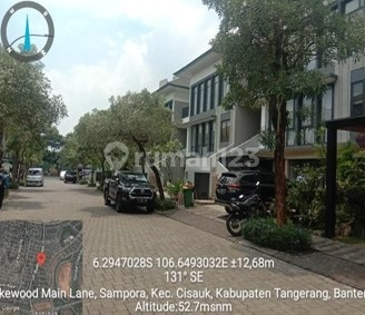 3-Storey Luxury House. In the Lakewood Cluster of Nava Park Housing, Bsd City, Nava Park Housing Bsd City Lakewood Cluster Block Ll6, Sampora, Cisauk, Tangerang, Banten, Indonesia, 15345, Bsd City