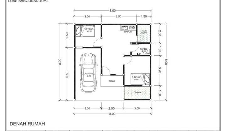 Rumah Cibubur Dp 0% Harga 600Jutaan Shm - Sertifikat Hak Milik 2