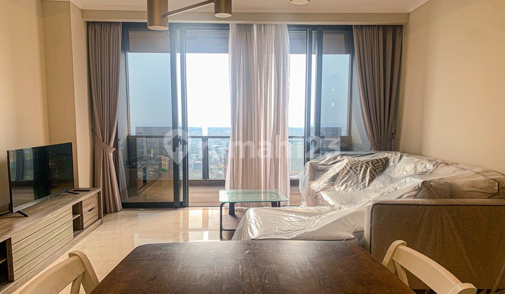  Apartemen District 8 Senopati 1 Kamar Tidur Furnished Bagus