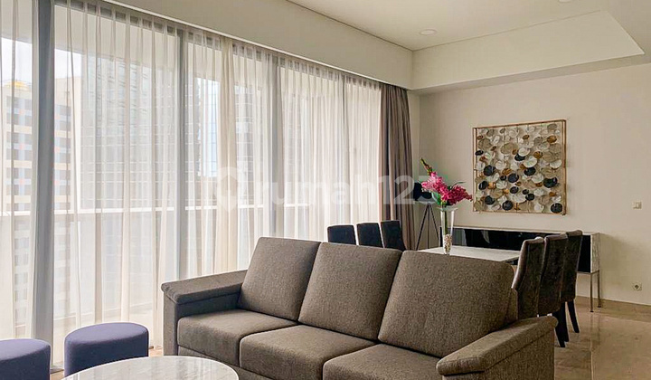  Apartemen Anandamaya Residences 3 Kamar Tidur Furnished Bagus