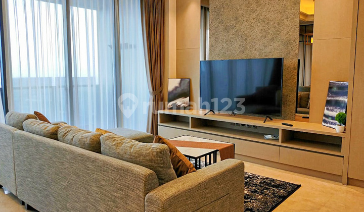  Apartemen District 8 Senopati 2 Kamar Tidur Furnished Bagus