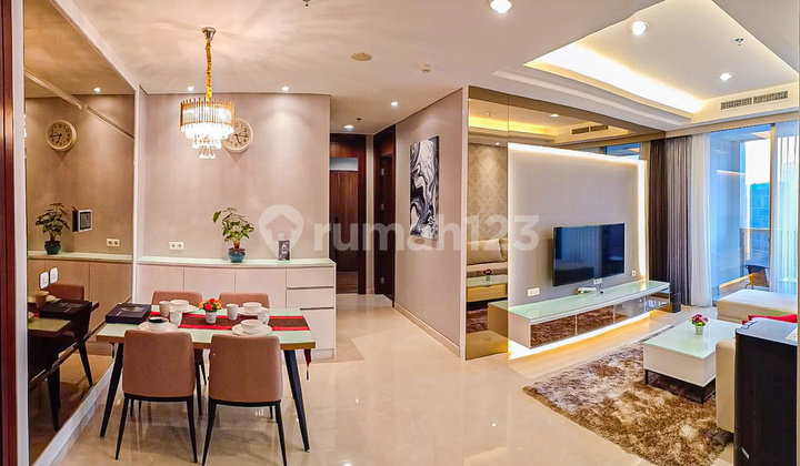  Apartemen The Elements 2 Kamar Tidur Furnished Bagus