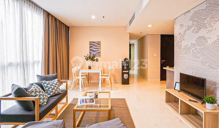  Apartemen Ciputra World Jakarta 3 Kamar Tidur Furnished 1