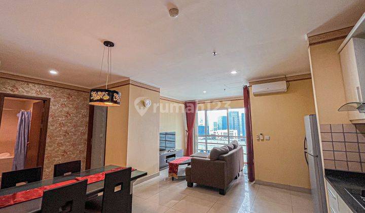  Apartemen Sahid Sudirman Residence 2 Kamar Tidur Furnished 2