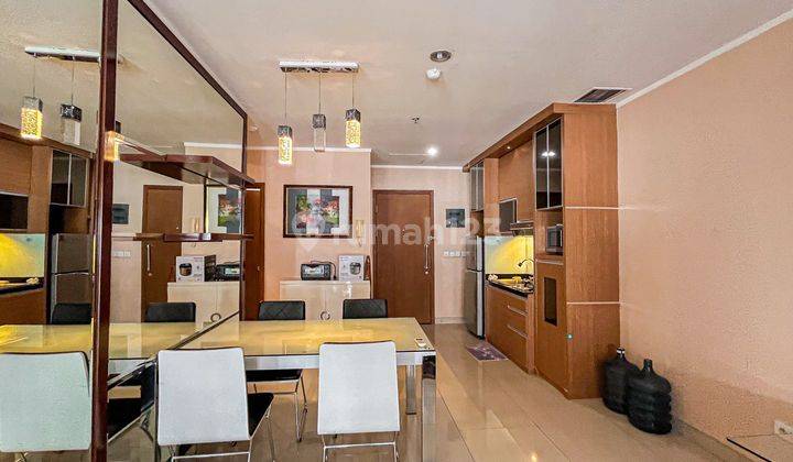  Apartemen Sahid Sudirman Residence 2 Kamar Tidur Furnished 2