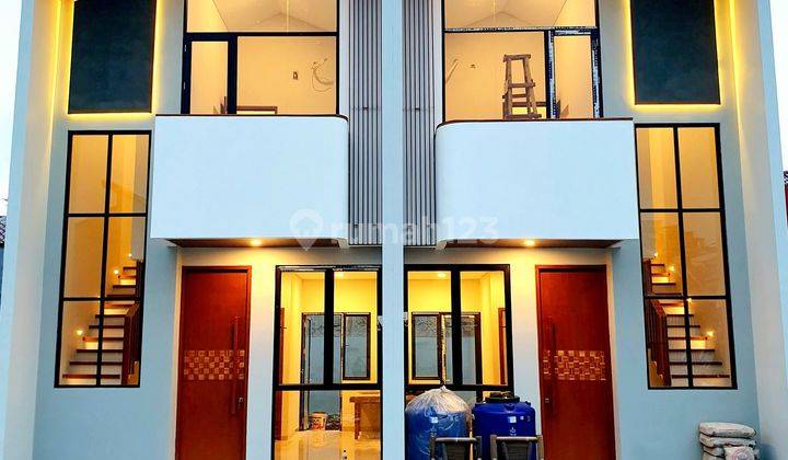 Rumah Modern Taman Belakang Dalam Cluster Listrik Under Ground 2