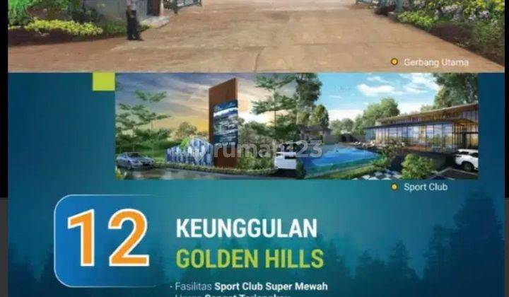 Di Jual Rumah di Cluster Alpin Golden Hills Gunung Sindur, Bogor  2