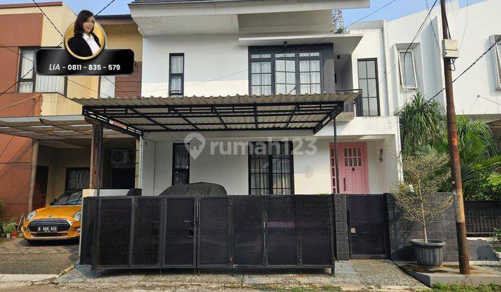 Rumah Turun Harga Di Graha Raya Bintaro 3 Lantai Shm Hadap Selatan Bebas Banjir 2