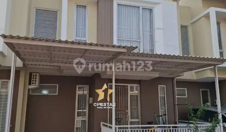 Rumah Full Furnished Dpn Ada Teras & Kanopi Row Jalan Bs 3 Mobil 1