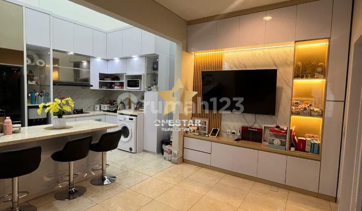 Cool House Already Has a Kitchen Set, TV Backdrop in Greenwich BSD