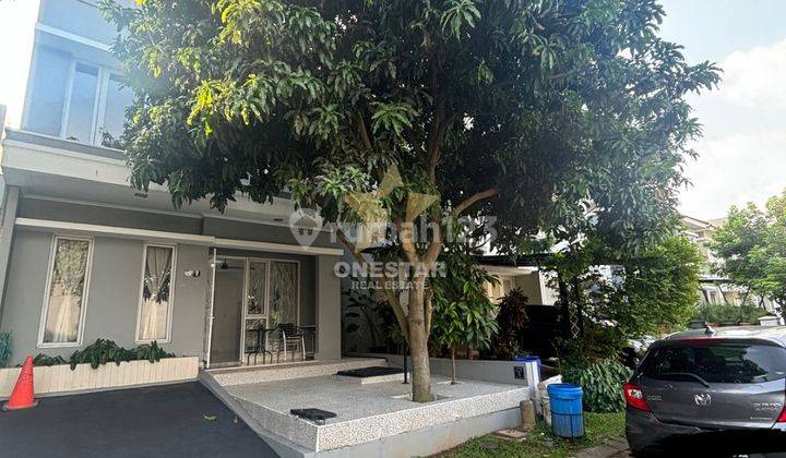 Rumah Rapi Serenade Lake Gading Serpong Semi Furnish 3 Lantai 1