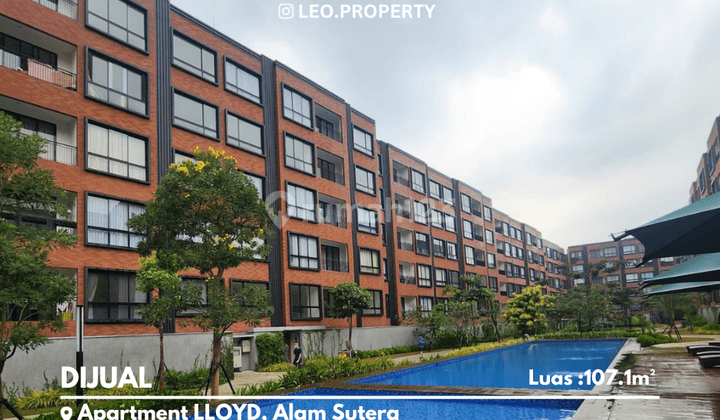 Dijual Apartemen Rasa Rumah, Lloyd Alam Sutera, Tangerang 1