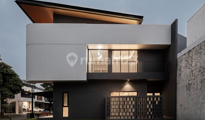 Rumah Baru Hook Kontemporer Eminent Bsd Siap Huni 2