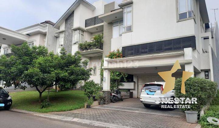 Dijual Rumah Mewah Taman Luas Di Cluster Nyaman Teduh Taman Telaga Golf Bsd 1