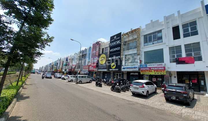 Dijual Ruko 7C Seven Seas Hadap Jalan Boulevard Gading Serpong Dekat Mall SMS Summarecon Pasar Modern Paramount Kampus Bebas Parkir Kawasan Ramai 1