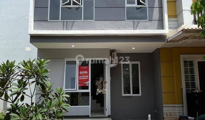 *Ek * Rumah Bangunan Mandiri Di Malibu Village Dekat Aniva Pusat Ruko Kuliner 3 Lantai 1