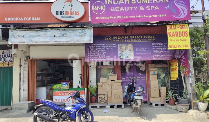 Ruko Poris Indah pinggir Jl.Galaxy Raya arah Sipon. Ramai Strategis untuk Usaha. Bisa dibangun 2 Ruko Ruko Poris Indah pinggir Jl.Galaxy Raya arah Sipon. Ramai Strategis untuk Usaha. Bisa dibangun 2 Ruko