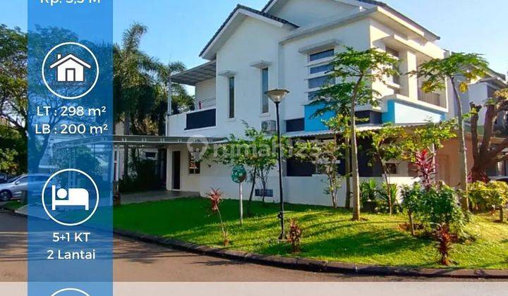 Rumah Mewah Cluster Topaz PHG Gading Serpong. SHM Full Renovasi 1