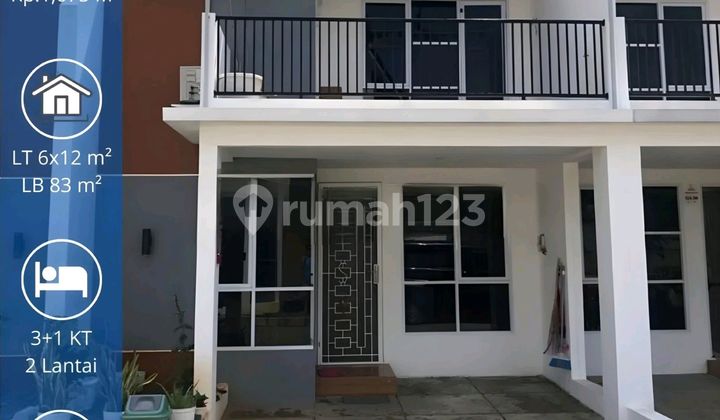 Rumah Siap Huni Prima Aryana Karawaci. Hadap Taman. Sudah Renov