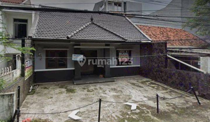 rumah bekas kantor lokasi bagus di jl danau toba benhil 1