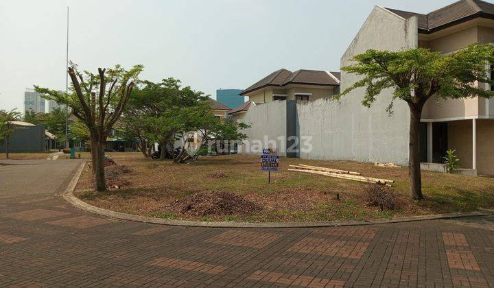 Dijual Tanah Kavling Luas 294 M2 di Cluster Illustria, Bsd Tangerang Posisi Hook 1