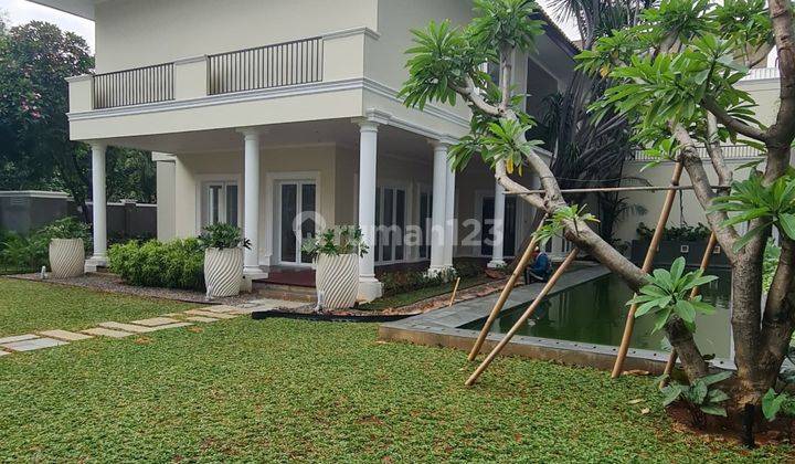 Rumah Kebayoran Baru Taman Luas Fully Renofated 2