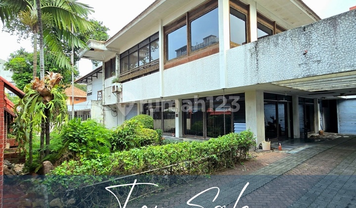 Rumah Cikini Menteng Cocok Usaha Dan Kantor Jalan Lebar