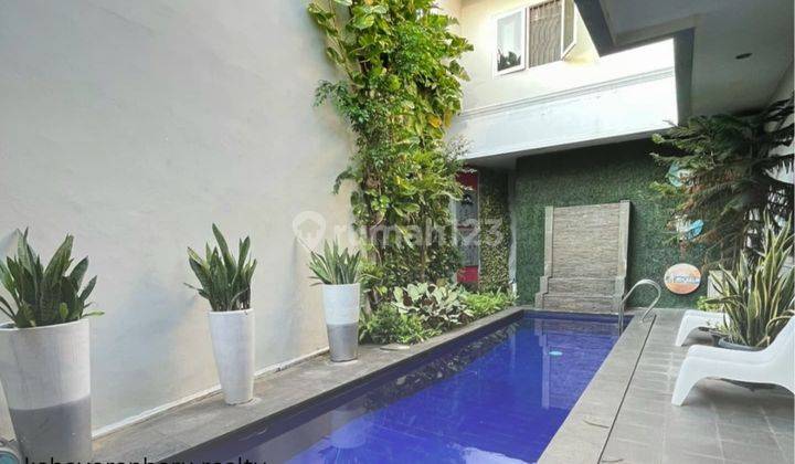 Rumah Kebayoran Baru Lingkungan Tenang Jalan Lebar Siap Huni 1