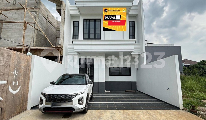 Dijual Rumah Baru Kawasan Grand Wisata 2 Lantai 4 Kamar Tidur Siap Huni 100m Dari Masjid Raya, Sekolah Al Azhar , Ipeka, Akses 500m Langsung Tol Tambun Grand Wisata Bekasi 2