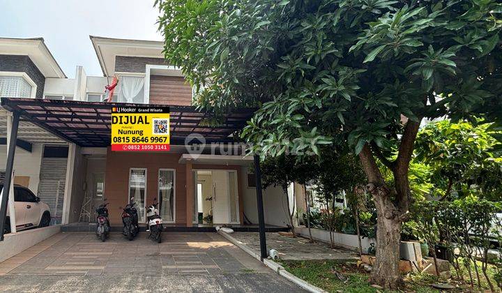 Dijual Rumah Grand Wisata Cluster Citrus Garden 4+1 Kamar Tidur Luas 162 M2, Fasilitas Kolam Renang, Lapangan Olahraga Dan Masjid Dalam Cluster, Akses Langsung Tol Tambun, 1,3 Km Dari Mall Living World Grand Wisata Bekasi 1