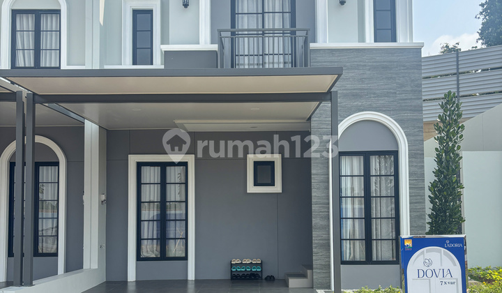 For Sale: Dovia Cluster House, Width 7, 3 Bedrooms, Eligible for Mortgage, Free Smart Home Promotion, Express Subsidized Mortgage with 10% Down Payment, Grand Wisata Bekasi.