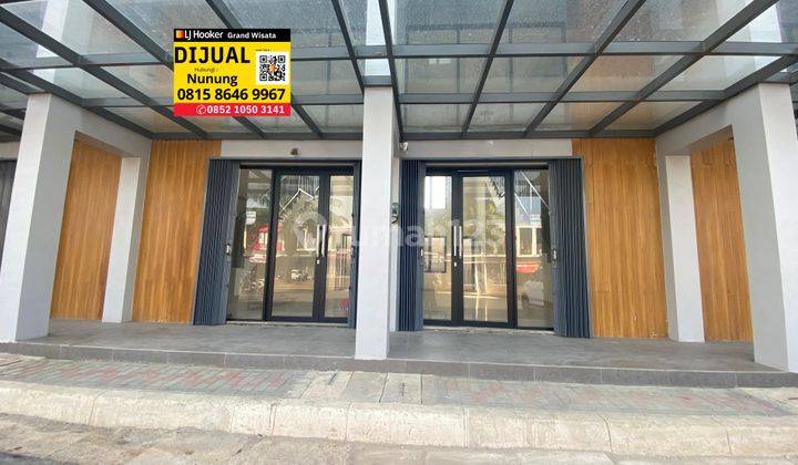 Dijual Ruko 3 Lantai Parkir Luas Tidak Berbayar, Bisa Dijadikan Kantor, Resto, dan Cafe di Grand Wisata Bekasi 2