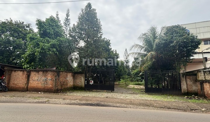 Land for Sale in Setu Cisaat, Area 4,670M2, Freehold Title, Suitable for Tourism, Livestock Farming, Plantation, School, Logistics Warehouse, or Islamic Boarding School, Direct Access to Setu Utara Toll Road, 5 Minutes from MM2100 Industrial Area.