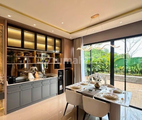 For Sale, Ready-to-Occupy Elaia Cluster House, 2 Floors, 3 Bedrooms, Building Area 168m2, Free 3 AC Units and Smart Door Lock, Eligible for Mortgage, Only 3km from Cisauk Station and BSD Tangerang Area. 2