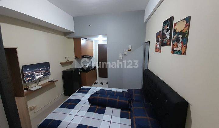 Disewakan Apartemen Transpark Juanda Full Furnished Type Studio 1 Bedroom Dekat Dengan Kampus Binus Dan Trisakti Kota Bekasi 1