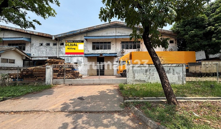 Dijual Gudang Luas 1.740m2 Berada Dikawasan Industri Jababeka 1 , Hanya 5 Menit Menuju Gerbang Tol Cikarang Barat Jababeka Bekasi