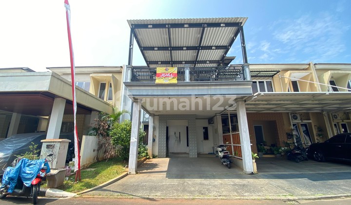 Dijual Rumah Waterspring 2 Lantai, Luas 160M2, Siap Huni, 4 Kamar, Ada Kolam Renang Pribadi, Fasilitas Cluster Clubhouse dan Lapangan Olahraga, Keamanan 24Jam, bisa KPR, 20M Dari Mall Living World, Akses Langsung Tol Tambun Grand Wisata