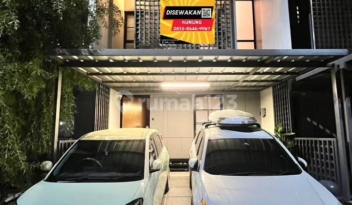 Disewakan Rumah Grand Wisata 2 Lantai Full Furnished, 2 Kamar Tidur, 100M Dari Mall Living World Grand Wisata Bekasi