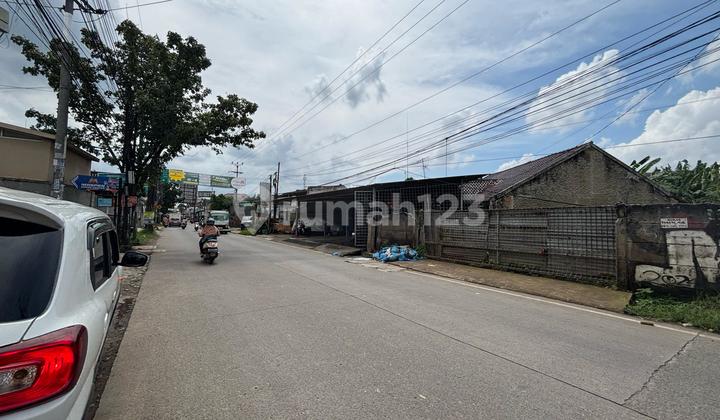 For Rent: Land on Jalan Raya Cimuning, 29,000m2, suitable for Warehouse or Workshop, 5 KM from Burangkeng Toll Road, Cimuning Bekasi.